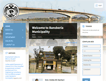 Tablet Screenshot of bansberiamunicipality.org